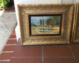 126-Oil Paintings. Pretty Frames. $99 each