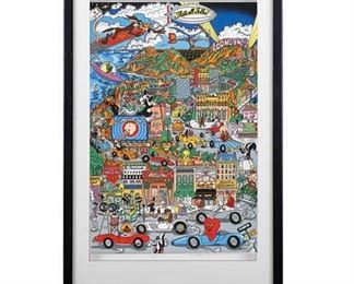 Fazzino 3D Serigraph