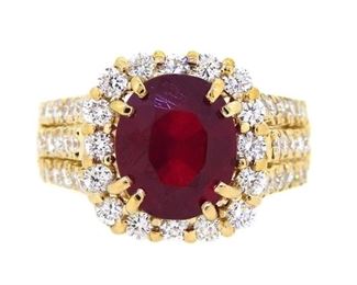 Ruby & Diamond Ring