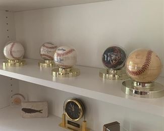 Baseball signed collection 