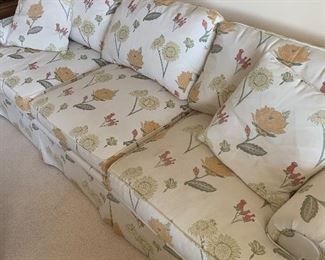 Custom made Floral Sofa 