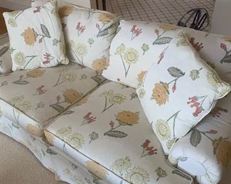 Floral matching Love Seat 