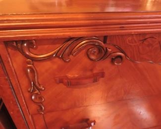 Albert furniture from Indiana Dresser and Mirror front fret work