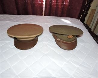 World War II Army Hats