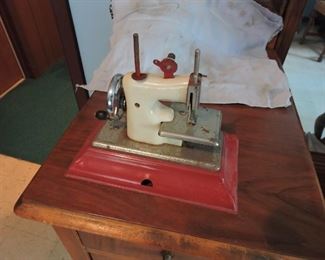 Childs sewing machine