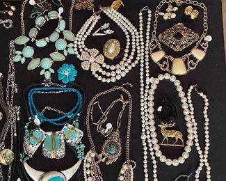 Nice costume jewelry collection.