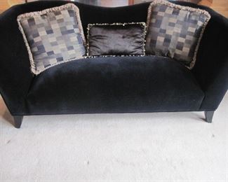 Custom made sofa in mohair.