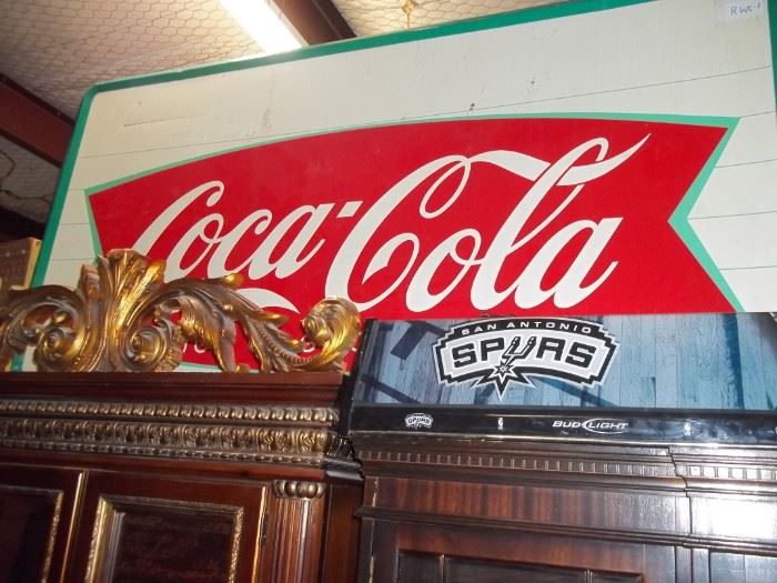 vintage coca-cola sign