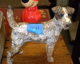 ANTIQUE CAST IRON DOOR STOP