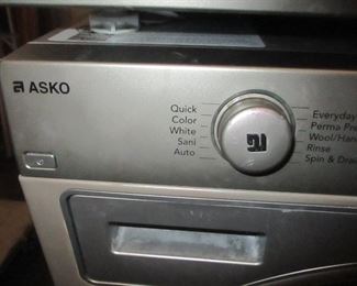 ASKO WASHER & DRYER