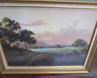 DALHART WINDBURG LIMITED EDITION SIGNED & NUMBERED FIELD OF BLUE BONNETS
