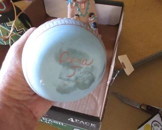 NATIVE AMERICAN SIGNED POTTERY