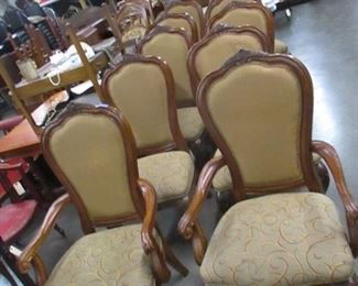 10 CHARIS FOR DINING TABLE