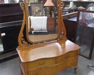 DRESSER WITH MIRROR