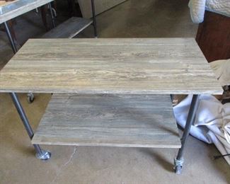 WOOD GRAIN ROLLING TABLE