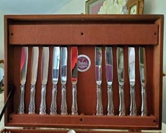 Sterling Flatware - Towle “French Provincial”, large set
