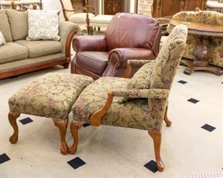 Chair & Ottoman