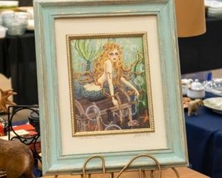 Adorable mermaid picture!