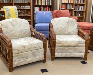 Rattan Chairs!  Great condition!