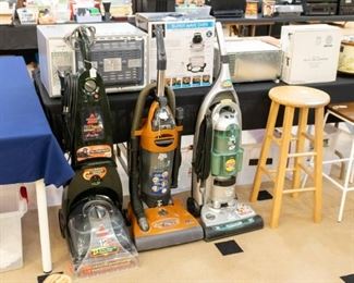 Vacuums, and kitchen stools!