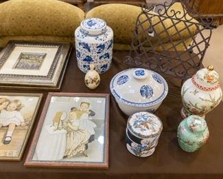 antique pictures, oriental, etc.