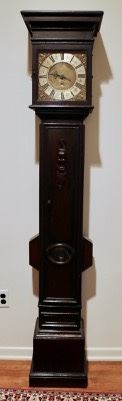 18th C. Metcalfe tall case clock