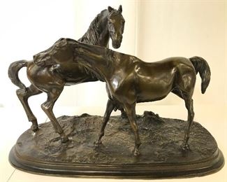 PJ MENE Bronze Horse Figural
