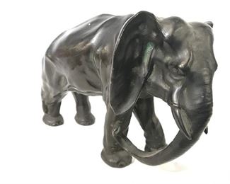 Vintage Bronze Toned Elephant Figure