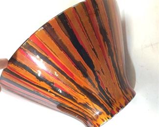 Decorative Painted Melamine Centerpiece Bowl