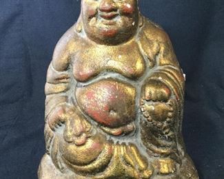 Vintage Stone Buddha Figural