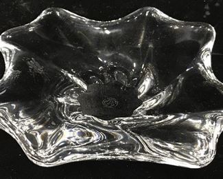 BACCARAT Cut Crystal Trinket Dish