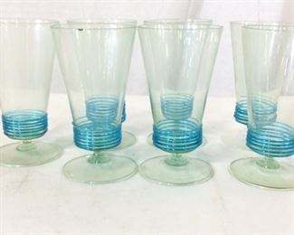 Mid Century Hand Formed Beverage Tumblers, 7