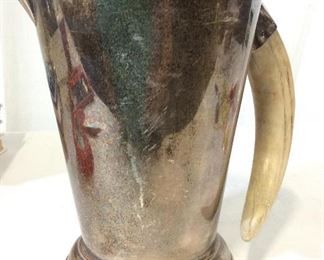 PHV & Co. Silver Plated Tusk Pitcher, England