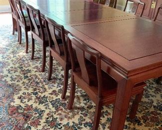 Solid Rosewood Dining Table J L. George &Co.