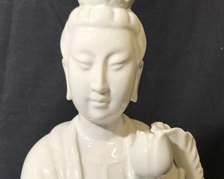 SADEK Japanese Porcelain Asian Woman Statue