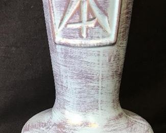 Blue Asian Ceramic Vase