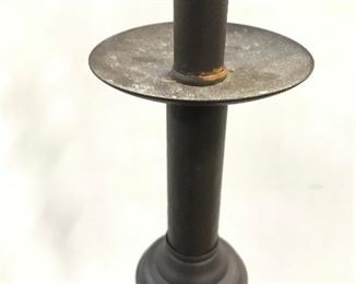 Vintage Bronze Toned Metal Floor Lamp