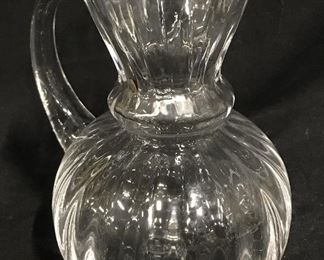 Vintage FLAMANT Glass Pitcher