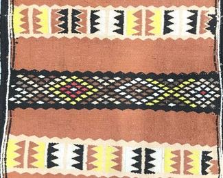 Vintage Handmade Tribal Style Rug