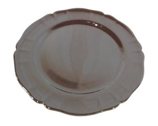 Luxury Niderviller Centerpiece Porcelain Plate, FR