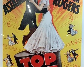 Vintage Top Hat Movie Advertisement