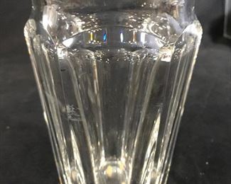 BACCRARAT FRANCE Cut Crystal Vase