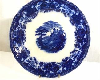 Collectible Rid & Nays Blue White Porcelain Plate
