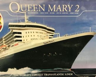 Vintage Queen Mary 2 Model Kit New in Package