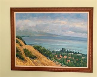 Oil Painting of Santa Barbara
