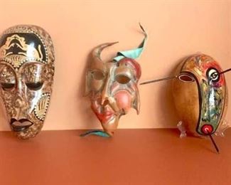 Trio of Masks