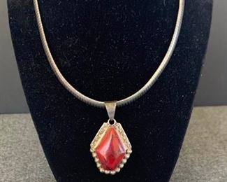 Sterling Earrings and Necklace