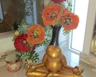  Meditating Gold Frog