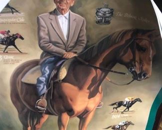 Horse racing posters and memorabilia