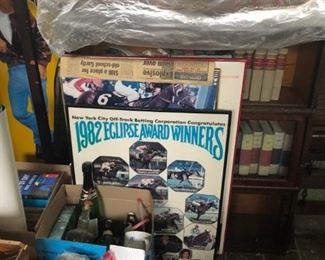 Horse racing posters and collectibles